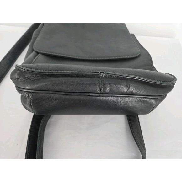 Tignanello‎ Small Backpack Organizer Black Soft Genuine Leather main image 5